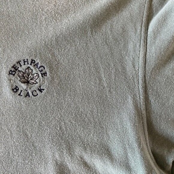 Cutter & Buck Men's Polo Golf Shirt Bethpage State Park Black Course XL Green - Picture 2 of 6